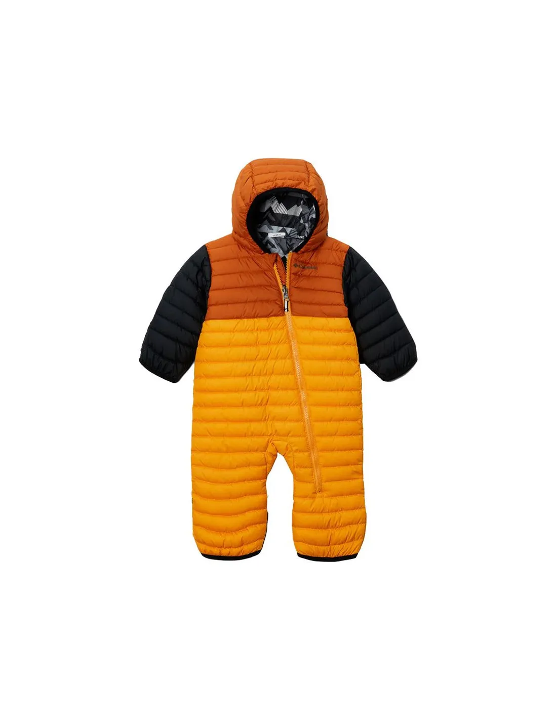 Mono de Montaña Columbia Powder Lite Reversible Naranja Infantil